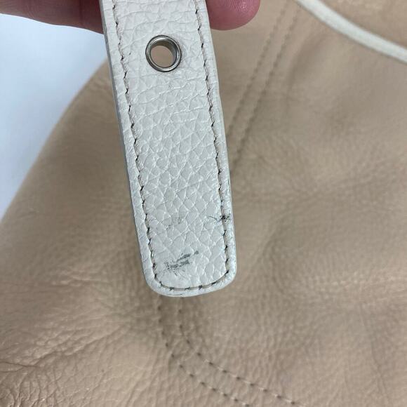 COACH F19265 NWT TAN, CREAM PEBBLED LEATHER CROSSBODY BAG - Picture 7 of 14